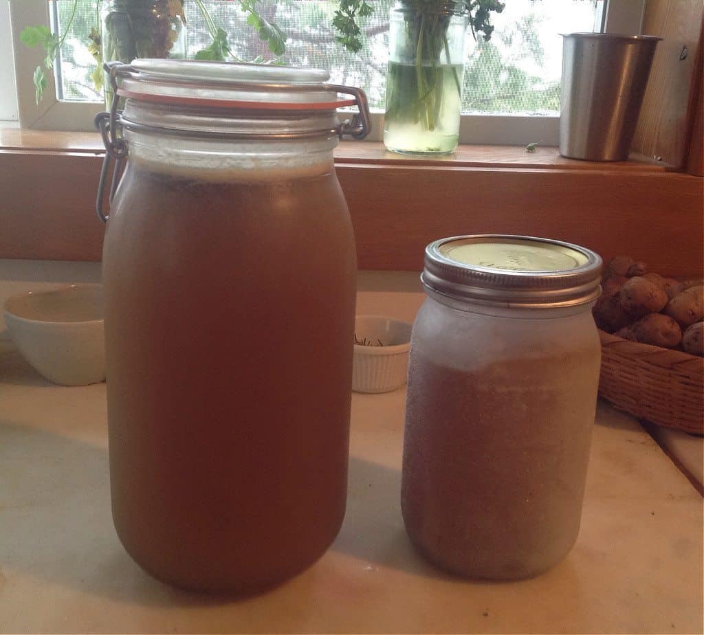 freeze chicken stock in mason jars