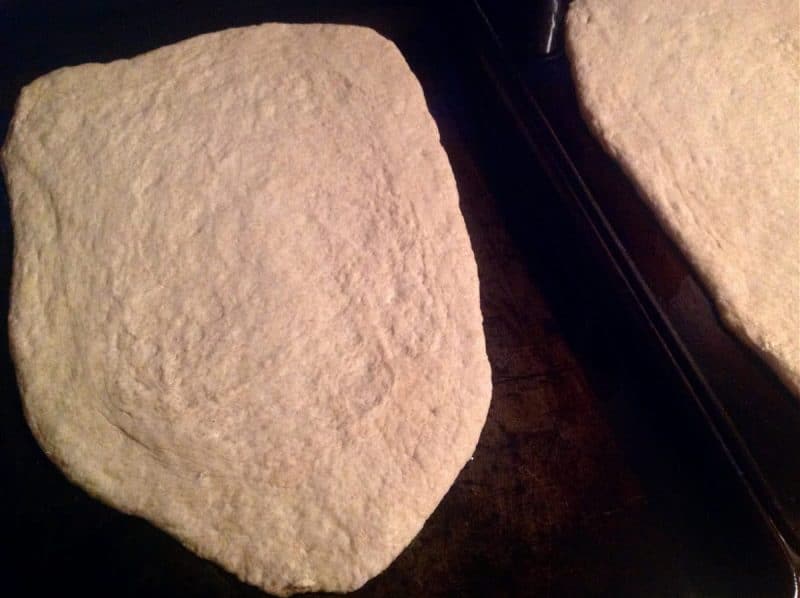 no knead pizza dough