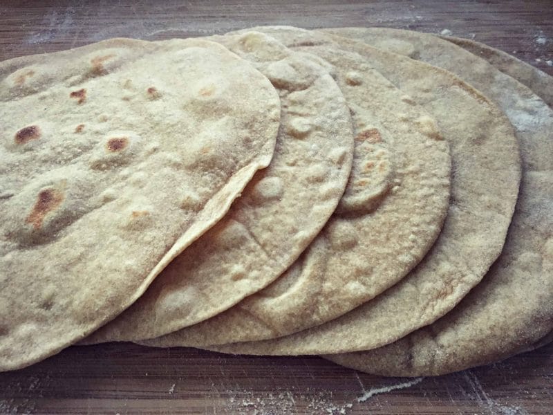 sourdough tortillas