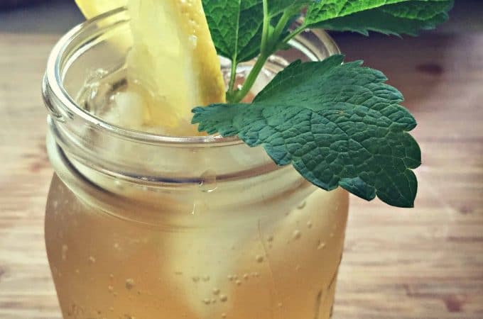 lemon balm green tea