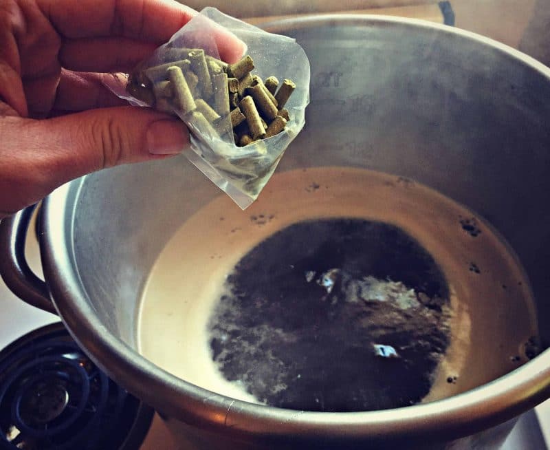 add boil hops