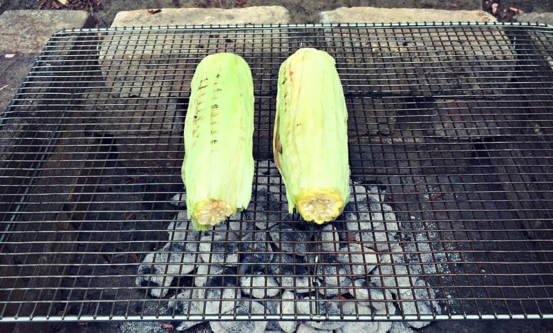 grilled corn