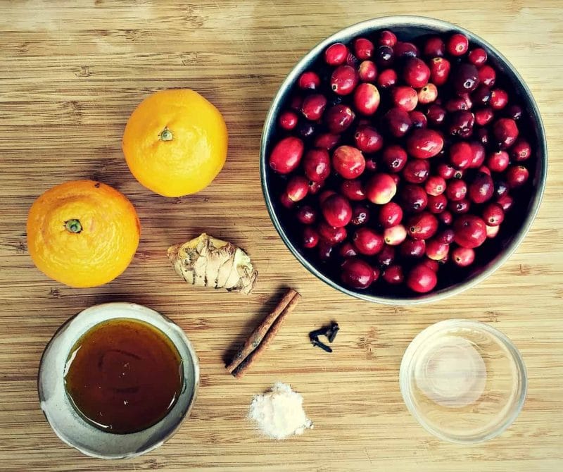 fermented cranberries ingredients