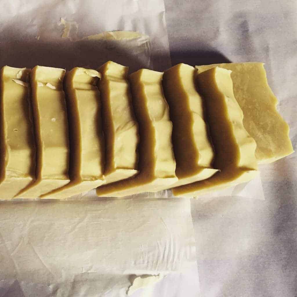 cutting soap