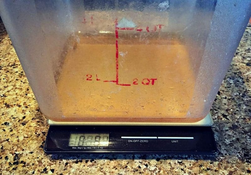 measuring liquid for soap