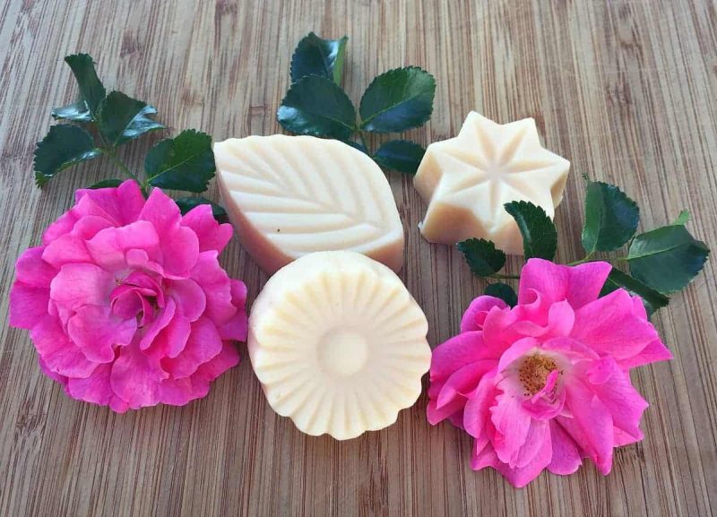 fresh rose lotion bars